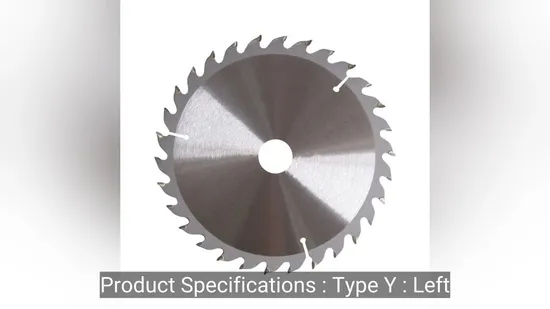 High-Performance T. C. T Saw Blades for Standard Wood Cutting